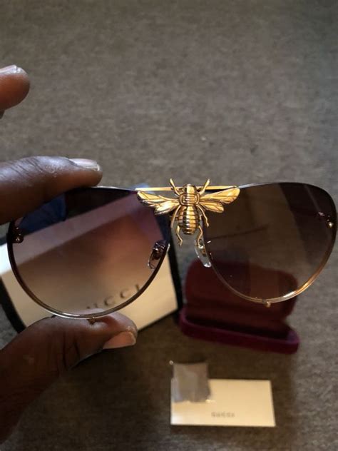 gucci red teardrop sunglasses|Gucci sunglasses bumblebee.